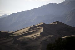 Grande parco nazionale delle dune di sabbia fotografie stock Grande parco nazionale delle dune di sabbia fotografie stock