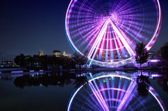 Grande roue de Montréal images libres de droits Grande roue de Montréal images libres de droits