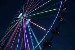 Grande roue : Pensez à l'avenir et en haut photo libre de droits Grande roue : Pensez à l'avenir et en haut photo libre de droits