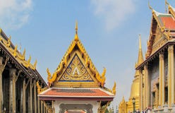 ¼ GRANDE ŒBANGKOK de PALACEï, TAILÂNDIA imagem de stock ¼ GRANDE ŒBANGKOK de PALACEï, TAILÂNDIA imagem de stock