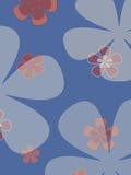Grandes fleurs illustration libre de droits Grandes fleurs illustration libre de droits
