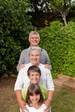 Grandparents with their grandchildren royalty free stock photo Grandparents with their grandchildren royalty free stock photo