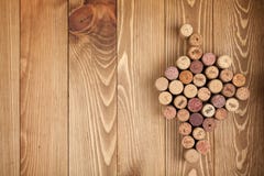 Grape shaped wine corks stock images Grape shaped wine corks stock images