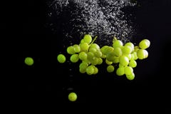 Grapes in water royalty free stock photos Grapes in water royalty free stock photos