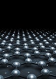 Graphene layer molecular model 3 d Stock Image Graphene layer molecular model 3 d Stock Image