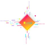 Graphic background with geometric elements. Modern colorful geometric pattern. Vector illustration. vector illustration Graphic background with geometric elements. Modern colorful geometric pattern. Vector illustration. vector illustration