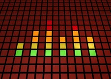Graphic equaliser royalty free illustration Graphic equaliser royalty free illustration