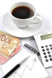 Graphiques de finances d'affaires de retrait image stock Graphiques de finances d'affaires de retrait image stock