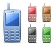 Graphismes de téléphone portable