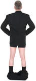 Grappige Zakenman Pants Down Isolated royalty-vrije stock foto's Grappige Zakenman Pants Down Isolated royalty-vrije stock foto's