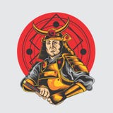 Great samurai stock illustration Great samurai stock illustration