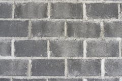 Grauer Wandhintergrund des großen Ziegelsteines, Beschaffenheit lizenzfreie stockbilder Grauer Wandhintergrund des großen Ziegelsteines, Beschaffenheit lizenzfreie stockbilder