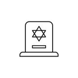 grave, death outline icon. detailed set of death illustrations icons. can be used for web, logo, mobile app, UI, UX royalty free illustration grave, death outline icon. detailed set of death illustrations icons. can be used for web, logo, mobile app, UI, UX royalty free illustration