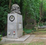Grave Of Communist Philosopher Karl Marx Royalty Free Stock Image Grave Of Communist Philosopher Karl Marx Royalty Free Stock Image