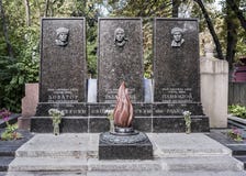 Grave to the heroes of the defense of Moscow in 1941: Major Gen stock photography Grave to the heroes of the defense of Moscow in 1941: Major Gen stock photography