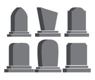 Gravestone Halloween ustalona ikona odizolowywająca na białym tle Obrazy Royalty Free Gravestone Halloween ustalona ikona odizolowywająca na białym tle Obrazy Royalty Free