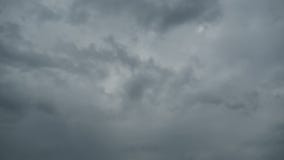 Gray Clouds are Moving in the Sky. Time Lapse stock video Gray Clouds are Moving in the Sky. Time Lapse stock video