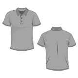 Download White Polo T Shirt. Grey Collar Stock Vector - Illustration of polo, fashion: 118392826