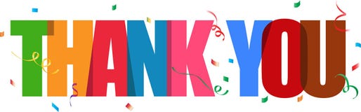 Grazie segno dei coriandoli dell'iscrizione royalty illustrazione gratis Grazie segno dei coriandoli dell'iscrizione royalty illustrazione gratis