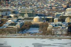 Great Dome of MIT, Boston, Massachusetts royalty free stock photography Great Dome of MIT, Boston, Massachusetts royalty free stock photography