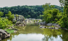 Great Falls Maryland Mountain Top Landscape Royalty Free Stock Photos Great Falls Maryland Mountain Top Landscape Royalty Free Stock Photos