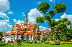 Great Palace Buddhist temple in Bangkok, Thailand Royalty Free Stock Images Great Palace Buddhist temple in Bangkok, Thailand Royalty Free Stock Images
