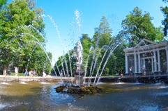 Great Park And Museums Of The Russia Stock Photography
