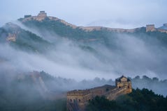 Great Wall Of China Royalty Free Stock Photo