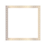 Greek style ornamental decorative frame pattern isolated. Greek Ornament. Vector antique frame pack. Decoration element patterns stock illustration Greek style ornamental decorative frame pattern isolated. Greek Ornament. Vector antique frame pack. Decoration element patterns stock illustration