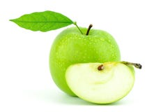 Green Apple Royalty Free Stock Photos