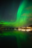 Green Aurora Borealis on night sky royalty free stock image Green Aurora Borealis on night sky royalty free stock image