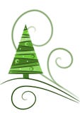 Green Beauty Christmas Tree - Vector Royalty Free Stock Photo