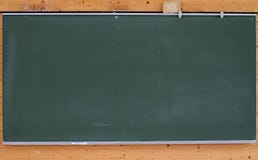 Green chalk board on wall Stock Images Green chalk board on wall Stock Images