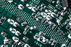Green circuit board background of computer motherboard stock photography Green circuit board background of computer motherboard stock photography