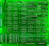 Green Circuit Board Of Computer Royalty Free Stock Image