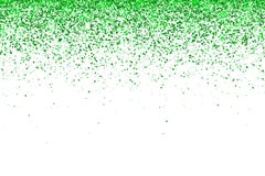 Green falling particles on white background. Vector Royalty Free Stock Photo Green falling particles on white background. Vector Royalty Free Stock Photo