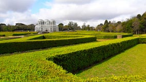 Green Gardens of Curitiba Botanical Garden, Brazil Royalty Free Stock Images Green Gardens of Curitiba Botanical Garden, Brazil Royalty Free Stock Images