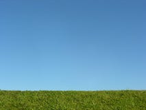 Green Grass Under Blue Sky Stock Photos Green Grass Under Blue Sky Stock Photos