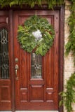 Green Holiday Christmas Wreath Royalty Free Stock Images Green Holiday Christmas Wreath Royalty Free Stock Images