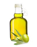 Green Olives With Leaves Royalty Free Stock Photography Green Olives With Leaves Royalty Free Stock Photography