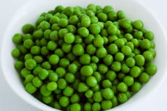 Green Peas In Bowl. Royalty Free Stock Photography