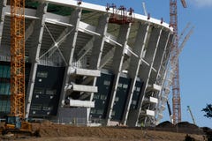 Green Point Stadium Construction Stock Image Green Point Stadium Construction Stock Image