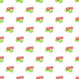 Green and red masks pattern, cartoon style. Green and red masks pattern. Cartoon illustration of green and red masks vector pattern for web stock illustration Green and red masks pattern, cartoon style. Green and red masks pattern. Cartoon illustration of green and red masks vector pattern for web stock illustration