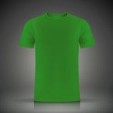 Men s Blank Green Polo Shirt Template Stock Photos Image 