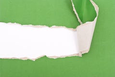 Green Torn Paper Stock Photography Green Torn Paper Stock Photography