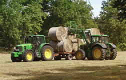Green Tractors Stock Photo Green Tractors Stock Photo