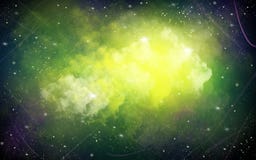 Green, yellow, black space illustration background with a bright white stars. Green, yellow, black space illustration background with a shining bright white Stock Photo Green, yellow, black space illustration background with a bright white stars. Green, yellow, black space illustration background with a shining bright white Stock Photo