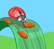 Greenfly σοκολάτας γυναικείων πουλιών ελεύθερη απεικόνιση δικαιώματος Greenfly σοκολάτας γυναικείων πουλιών ελεύθερη απεικόνιση δικαιώματος