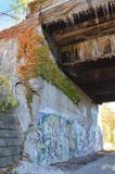 Greenway do corte de Dequindre em Detroit fotografia de stock Greenway do corte de Dequindre em Detroit fotografia de stock
