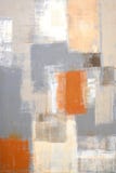 Grey and Biege and Beige Abstract Art Painting